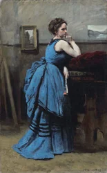 Lady in Blue