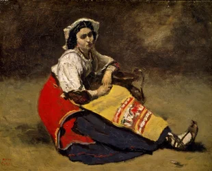 Seated Italian Woman