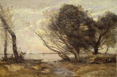 The Banks of the Lake after the Flood, c.1870