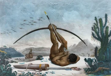 Caboclo by Jean-Baptiste Debret 1834