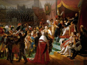 First Distribution of the Legion of Honor Decorations in the Church of the Invalides, July 14, 1804