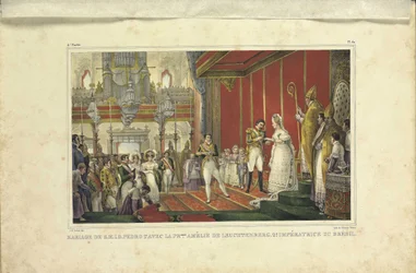 The Marriage of Amélie of Leuchtenberg and Emperor Pedro I of Brazil, 1829