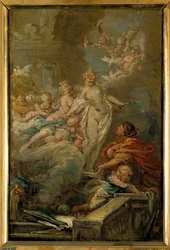 Pygmalion and Galatea (sketch)