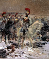 Russian Campaign of 1812: Before the Charge, the Carabiniers at Winkowo