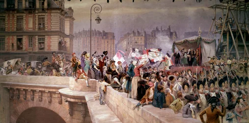 Volunteers Left for the Army in 1792
