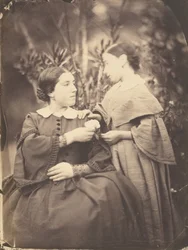 Portrait of Woman and Child