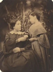 Portrait of Woman and Child