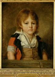 M. Bertin as a Child, Later Painter and Journalist