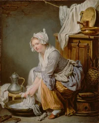 The Laundress La Blanchisseuse