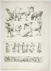 Plate 26 of 38 from Oeuvres de J. B. Huet