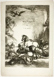 Title Page from Oeuvres de J. B. Huet