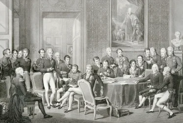 Participants at the Congress of Vienna in 1814-1815