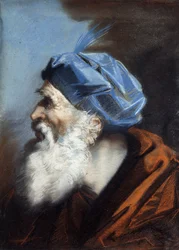 A Head of Joseph of Arimethaea, Looking to the Left