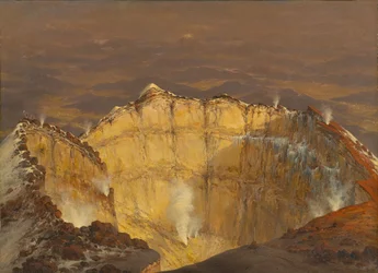 Crater of Popocatépetl