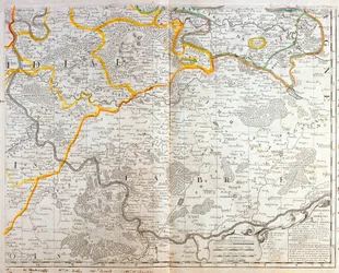 Map of the East of Ile de France