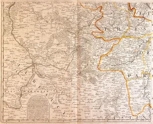 Map of the South West of Île-de-France