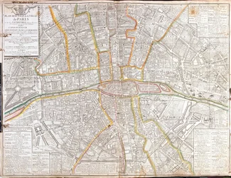 Route Map of Paris and its Suburbs