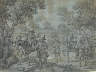 Ragotin Declares Verses; Peasants Think He is Preaching