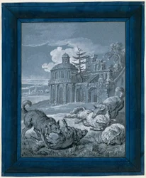 Wolves Attacking Sheep