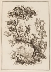 Plate 10, from Suite of Twelve Fishermen and Hunters
