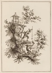 Plate 6, "Suite of Twelve Fishermen and Hunters"