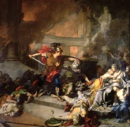 The Death of Priam, 1785