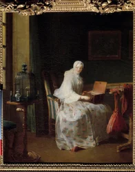 The Serinette or Lady Varying Her Amusements