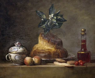 Still Life with Brioche