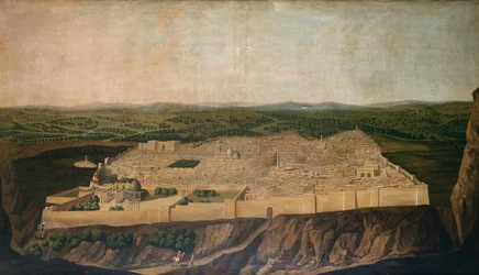 A Panoramic View of Jerusalem