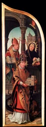 The Annunciation, Triptych, side panel, 1517