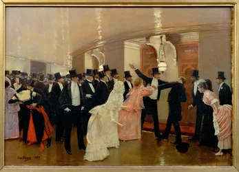 Altercation in the Corridor of the Opera