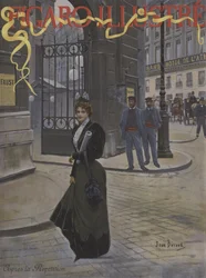 After the Rehearsal (Cover of Le Figaro Illustre, April 1896)