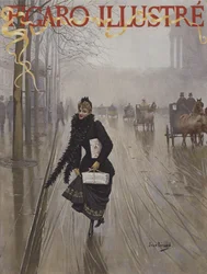 Cover of Le Figaro Illustré, January 1891