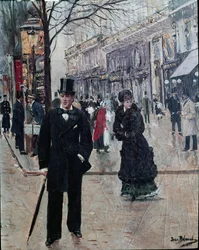 On the boulevard