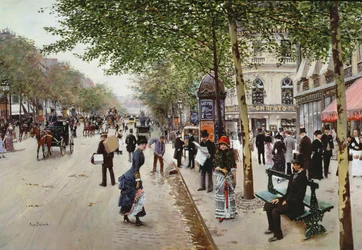 Parisian Street Scene