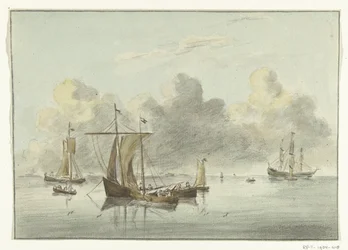 Boats in still water