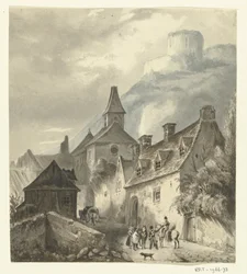 View of La Roche-Guyon