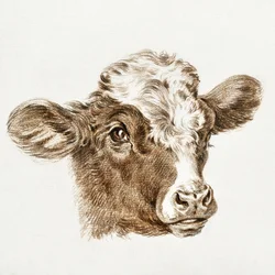 Head of a Cow