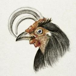 Head of a Rooster