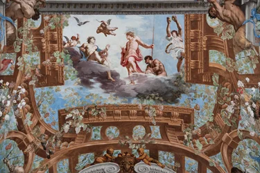 Bacchus and Venus and putti