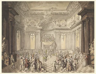 View of Masquerade Ball, 1770–80