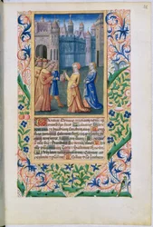 Judith Returning to Bethulia with the Severed Head of Holofernes, from the 
