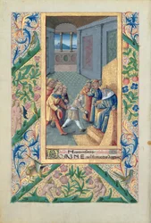 David Being Sent to Saul, from the 