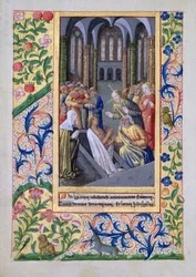 Raising of Lazarus, from the 