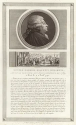 Portrait of Honore Gabriel Riqueti, comte de Mirabeau