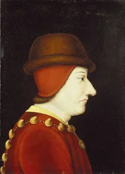 Portrait of Louis XI