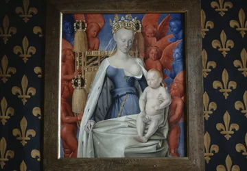 Madonna Surrounded by Seraphim and Cherubim in Loches Castle