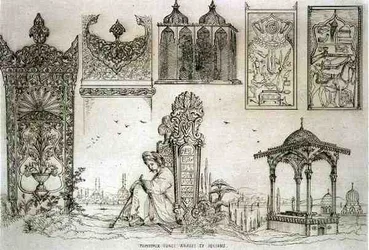 Examples of Turkish, Arabic and Persian Tombs, from 