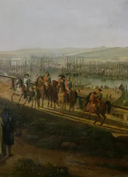 Napoleon Bonaparte (1769-1821) Visiting the Camp at Boulogne in July 1804 (detail)