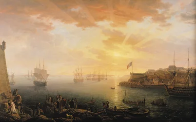 View of Brest Harbour, 1796